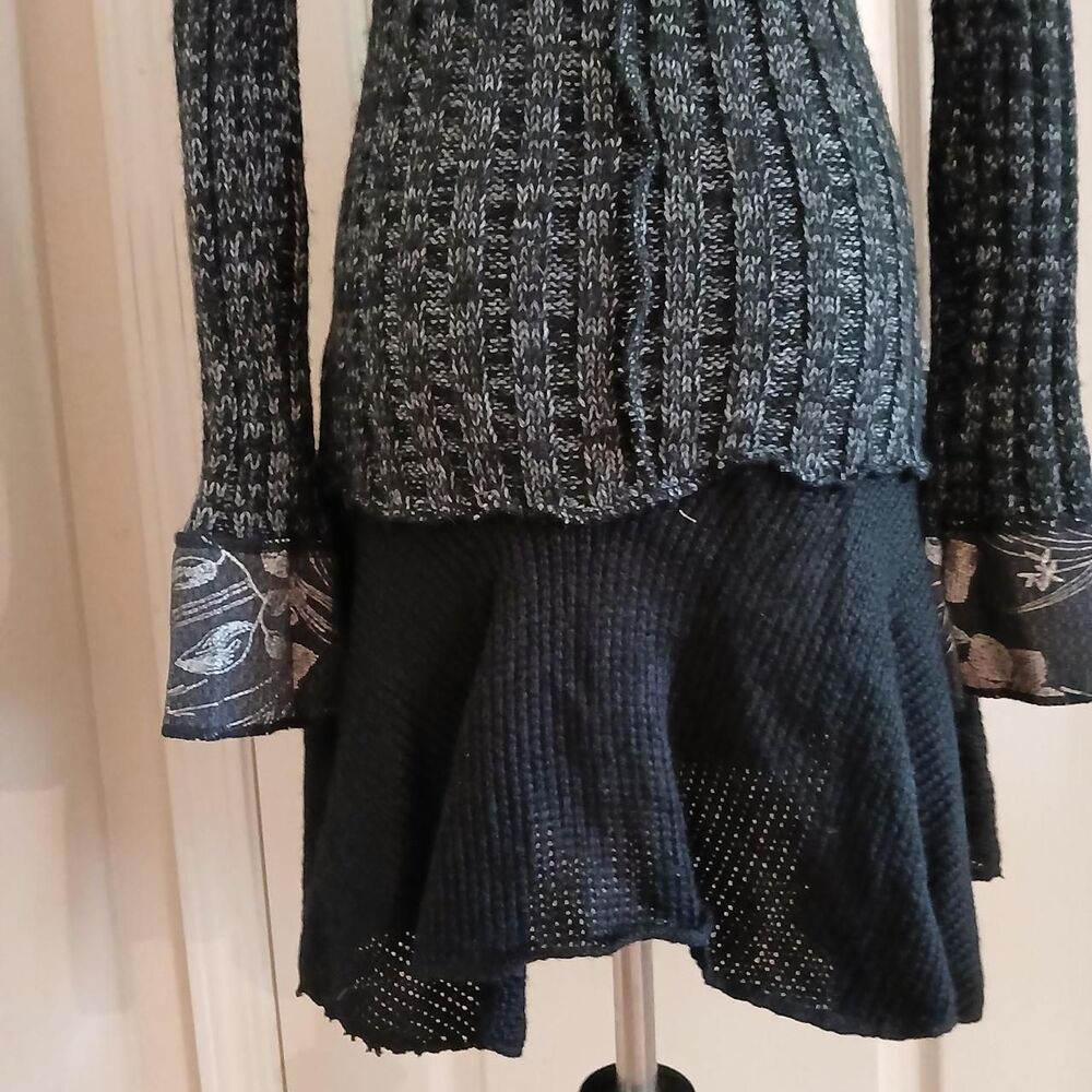 Y2K Style The Pyramid Collection Patchwork Fairy Grunge Cardigan XS Fairy Grunge - Picture 7 of 8